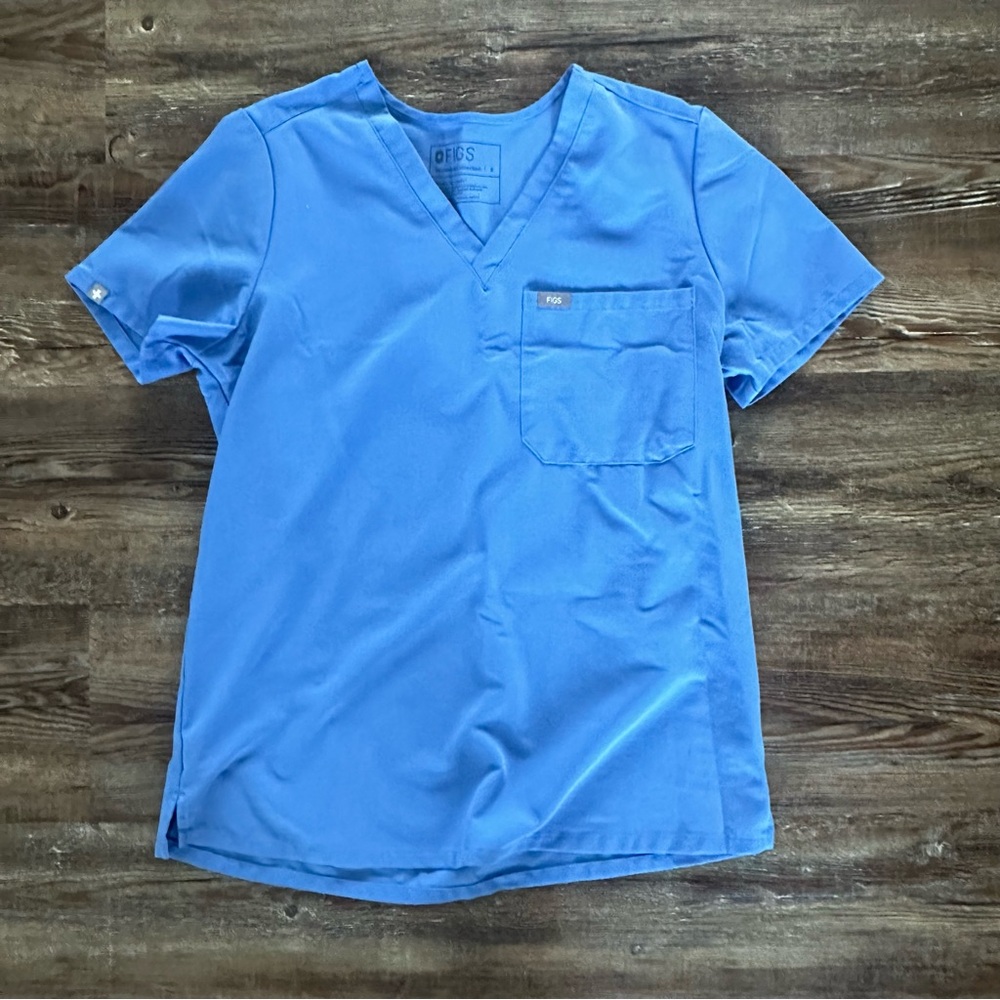 Figs Ceil Blue Catarina Top Small